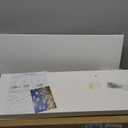 12 Inch Deep Floating Shelves, 30" W x 12" D Wood Floating Shelves for Wall, Large Storage Space Wall Mount Shelf with Invisible Brackets for Living Room Kitchen Bathroom, Pack of 1, White