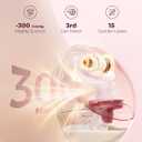 Momcozy Wearable Breast Pump, Hands Free Upgraded Mobile Flow | M9, App Discreet Control with Personalized Multi-Modes & 15 Levels, Wearable Breast Pump 24mm, 2 Pack Cozy Red