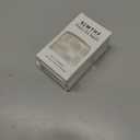 5 x Cat Eye Nails Short Squoval, Shimmery White, Small Size Press on False Nails, 24 Reusable Fake Nails With Stick on Adhesive Tabs