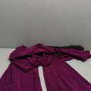 GUOLEZEEV Women Backless Lace Up Halter Jumpsuit Sexy Sleeveless Fit and Flare Pant Romper Playsuit (Small, Purple)