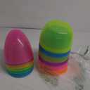 JOYIN 10" Jumbo Easter Eggs, 6PCS Colorful Plastic Giant Eggs Empty Fillable for Easter Filling Treats Party Favor Hunt Classroom Prize Supplies Decoration