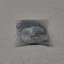 ZAFUL Women's Bandeau Bikini O Ring Strapless Tie Back High Cut Two Piece Swimsuit Bathing Suits M