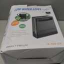 Turtle Tank Filter w/ U-V Light for Large 40-150 Gal Tank 4-Stage Flow Adjustable Low Water Level Internal Deodorization Green Clean Machine Killing Cloudy Saltwater Freshwater Aquarium Crystal Clear