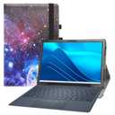 MAMA MOUTH for Dell Latitude 7350 Detachable Case,PU Leather Folio 2-Folding Stand Cover for Dell Latitude 7350 Detachable 13" Tablet (Not fit Other Dell Laptop),Galaxy