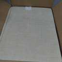 Cat Houses for Indoor Cats - Large Cat Bed Cave with Scratch Pad and Fluffy Ball, Foldable Cat Condo Hideaway with Reversible Cushion for Multi Small Pet, Khaki