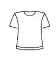 Women's V-Neck Top L Black