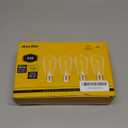 Ascher Dimmable Vintage LED Edison Bulbs, 6W, Equivalent 60W, 700 Lumens, 80+ CRI,Warm White 2700K, ST58 Antique LED Filament Bulbs, E26 Medium Base, Clear Glass, Pack of 4