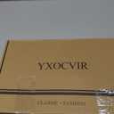 Brushed Nickel Bathroom Faucet YXOCVIR Single Hole with Pop-up Drain Single Handle Bathroom Faucet Suitable for Vanity Sinks RV Suitable for 1 or 3-Hole Installation