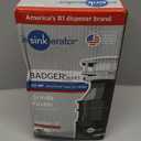 InSinkErator Badger 5 Garbage Disposal, Standard Series 1/2 HP Continuous Feed Food Waste Disposer, Black, Set of 1