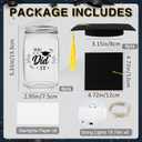 6 Sets 2026 Graduation Centerpieces for Tables, Mason Jar Centerpieces with Graduation Caps, Money Jars for College High School Congrats Grad Party Decor Supplies