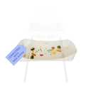 CATCHY -Food Catcher-Compatible with IKEA Antilop High Chair + 11 Other High Chairs- Highchair Sold Separately -Baby & Toddler Food & Mess Catcher-Premium Linen Inspired - Under High Chair Accessory (Sandstone)