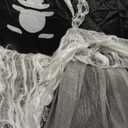 Seasons Halloween Girls Ghostly Skeleton Costume (L(10-12))