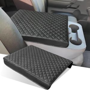 Center Console Cover for Nissan Titan 2004-2024 Jump Seat, Scratch Resistance Armrest Cover Middle Console Cover for Nissan Titan Interior Accessories 2024 2023 2022 2021 2020(Jump Seat Only)