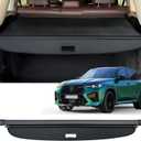 AUXKO Retractable Cargo Cover for BMW X5 2025-2019, Trunk Cargo Cover Luggage Security Shade Cover for 2025 2024 BMW X5 Accessories Shielding Shade Anti-Peeping Luggage Privacy Screen, Carbon Fiber