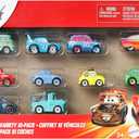 Mattel Disney Pixar Cars Mini Racers 10 Pack of Collectible Toy Vehicles for Kids & Collectors Ages 3 Years Old & Up 