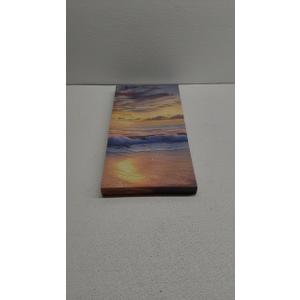Beach Theme Canvas Wall Art for Living Room Bedroom 12"x24"