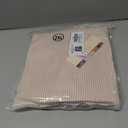 Dokotoo Women's Casual Jumpsuits Ribbed Front Pocket Loose Overalls One Piece Sleeveless Wide Leg Long Pant Rompers (XXL)