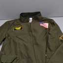 Fun Shack Flight Suit Costume for Men, Air Force Jumpsuit, Mens Fighter Pilot Outfit, Aviation Costume for Adults, L