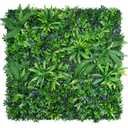 Yangrass 12pcs 20''x20'' Grass Wall Panels, Artificial Hedge Panels Greenery Wall, UV Protected Faux Grass Backdrop Privacy Fence Screen, Greenery Wall for Outdoor Indoor Garden Birthday Wedding Decor