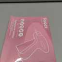 Stitch Gun for Clothes - Handheld Stitch Gun Quick Clothing Fixer - Tagging Gun - Includes 6 Needle, 1000 Black Fasteners & 1000 White Fasteners (Pink/Orange)