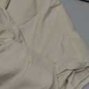 Amazon Basics Lightweight Pleated Bed Skirt, Full, Beige, Solid