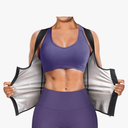 Suit for Women Waist Trainer Vest for Women Sweat Tank Top Shaper for Women with Zipper XL