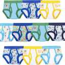 Bluey boys Briefs of 100% Combed Cotton Underwear Briefs, Size2-3T 