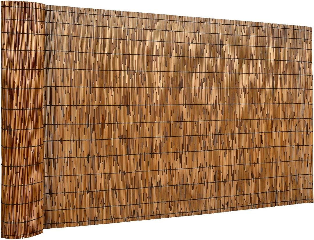 DearHouse Natural Reed Fencing, Eco-Friendly Reed Fence, 3.3 feet High x 13.3 feet Long, Reed Screen for Garden, Privacy