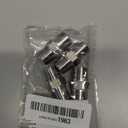 4PCS Hex Stainless Steel Nipple 3/8"NPT Male X 3/8" NPT Male Pipe Fitting 3/8 inch Stainless Steel Pipe Nipples Male Pipe Adapter Fittings Heavy Equal Nipples Connectors