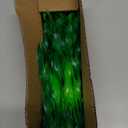 AQUANEAT Fish Tank Artificial Plants, Aquarium Plastic Seaweed Decorations, 11.75Inch Tall Fake Green Accessories, 10 Packs