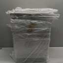 Vtopmart 4 Pack Clear Stackable Storage Drawers,9.7" High Plastic Organizers Bins for Skincare, Bathroom Supplies, Ideal for Cabinet, Under sink, Vanity, Kitchen, Pantry Organization