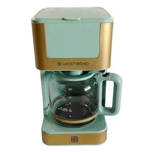 West Bend Drip Coffee Maker Brews Hot or Iced, Programmable with Brew Strength Selector Auto Shut-Off and 6 Functions Permanent Mesh Filter and Glass Carafe, 12-Cup, Metallic