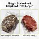 Vacuum Sealer Machine, Meat Vacuum Sealer for Food with Multiple Modes for Dry & Moist Food, Compact Vacuum Sealing System