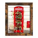 SESEAT 8x10 Picture Frame Wood Brown, Photo Frame for Wall Mounting or Tabletop, 4 Packs