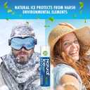 Mentholatum Natural Ice Original Medicated Lip Balm, Hydrating Lip Care for Dry, Chapped Lips, Moisturizing Formula with SPF 15 Helps Prevent Sunburn, Protection for Smooth, Soft Lips (Pack of 12)