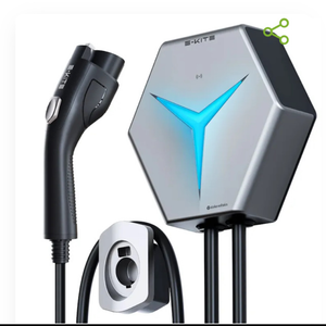 STOKE VOLTAICS Level 2 EV Charger, 32 Amp 240V Electric Vehicle Charging Stations, IP66 Water-Proof EV Charging Station, E-Kite 26-Foot Cable for Indoor/Outdoor Use (NEMA 14-50 Plug)