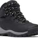 Columbia Women's Newton Ridge Plus Hiking Boot (6, Black/Chalk)