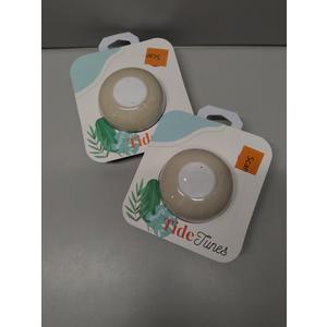 Seashell Bluetooth Speaker White 2 Pack