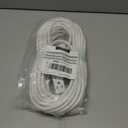 K KASONIC - 50-Feet 3 Outlet Extension Cord, UL Listed, 16/3 SJTW 3-Wire Grounded, 10 Amp 125 V 1625 Watts, Multi-Outlet Indoor/Outdoor Use, White