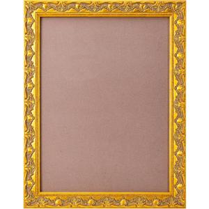 ArtXO 11x14 Picture Frame, Vintage Gold Solid Wood Tabletop and Wall Frame - Display 11x14 Canvas, Art Prints, Diplomas, Ideal for Gallery Wall or Wedding Gift