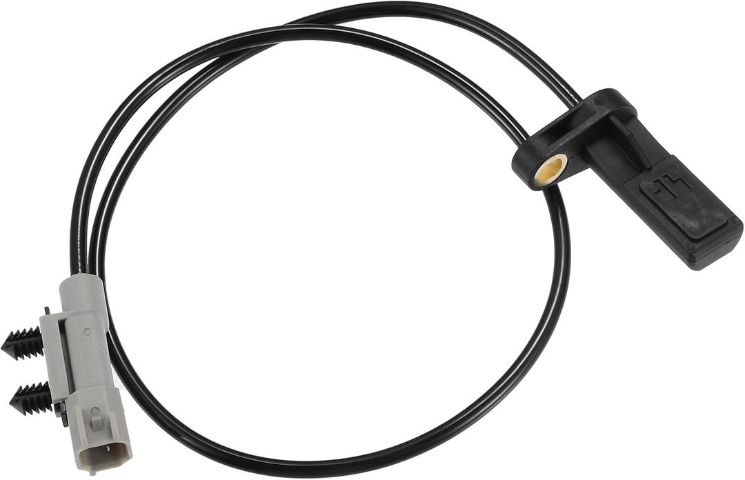 Motoforti 56044146AB ABS Sensor for Jeep Grand Cherokee 05-10 Black Plastic | Wheel Speed Sensor, for Jeep Grand Cherokee 2005-2010, Left Right Rear