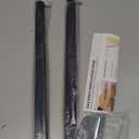 28 Inch 100Lbs 445N Gas Struts for Heavy Lid RV Bed Trailer Door Tool Box Floor Hatch Camper Underbed Storage Truck Tonneau Cover, 28" DIY Gas Lift Shocks Kit with L Mount Brackets, 2 Pcs by IAQWE