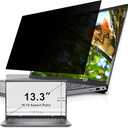 Laptop Privacy Screen 13.3 Inch for HP Dell Acer Asus Lenovo Thinkpad Envy Xps, 16:10 Aspect Removable 13in Anti Blue Light Matte Glare Privacy Filter Shield, Anti Spy Computer Monitor Security