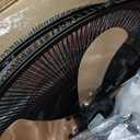 20 Inch Wall Mount Fan with Remote Control Wall Mounted Oscillating Fan with 3 Speed Settings,High Velocity Fans with Adjustable Tilt and Timing for Bedroom,Living room, Kitchen,office,Gold 2 Pack