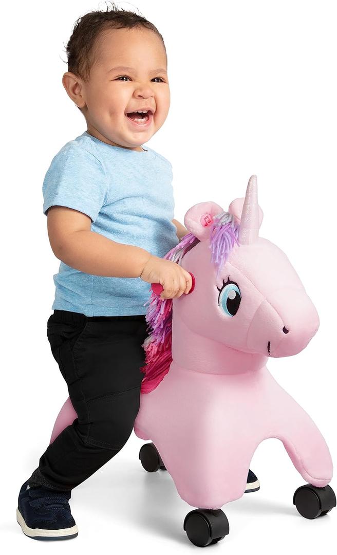 Toddler Toys 2-3, Baby Toys for Kids, One Year Old Girl Birthday Gifts and 1 Year Old Boy Gifts, Radio Flyer Shimmer The Magical Touch Unicorn, for Ages 1-3 Years (Pink)