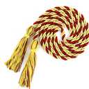 Red Gold Graduation Cords, Cords for Graduation 2026, Graduation Tassel Cord, Honor Cords, 67" Long Braided Graduation Ropes Cords for Graduation Decorations Bachelor Gown Master Doctoral