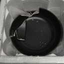 KOOV Ceramic Bowl, 46 OZ Pasta Bowls Set of 4, Large Salad Bowl Set, Large Bowl For Eating, Dinner Bowls, Stackable Serving Bowls, Stripe Series (Rough Black)