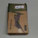 FifthPulse [150 Count] Medium Biodegradable Gloves - Black Nitrile Disposable Gloves - Medical Exam and Food Safe - Powder and Latex Free with Textured Fingertips