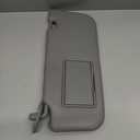 Driver Front Left Side Sun Visor Replacement Compatible with Toyota Vios, Yaris, Yaris L 2014 2015 2016 2017 2018 2019 2020 2021 2022  Grey Car Interior Front Protection Shade with Mirror