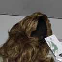 Swiking Mens Mullet Wig Light Brown Retro 70s 80s Disco Rocker Curly Punk Fancy Party Halloween Cosplay Costume Wigs (Light Brown)